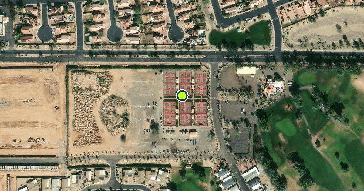 Satellite view of Maricopa County Pickleball Courts