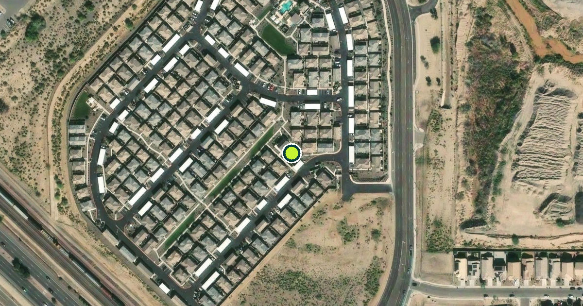Satellite view of Maricopa County Pickleball Courts