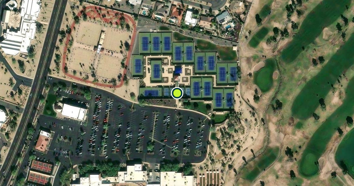 Satellite view of Maricopa County Pickleball Courts