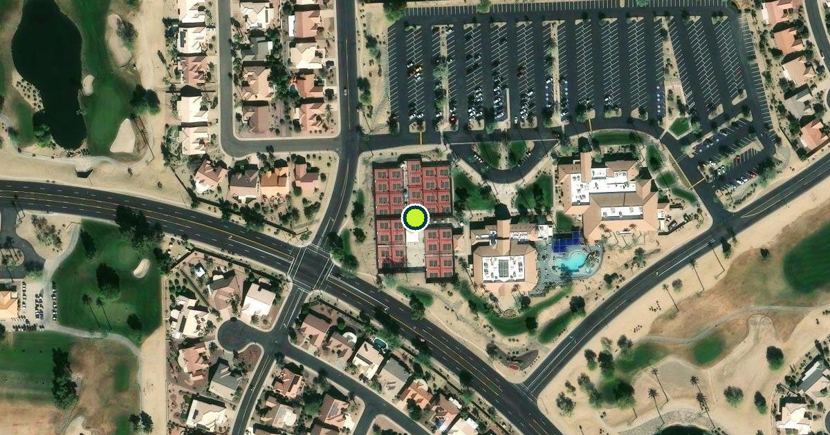 Satellite view of Maricopa County Pickleball Courts