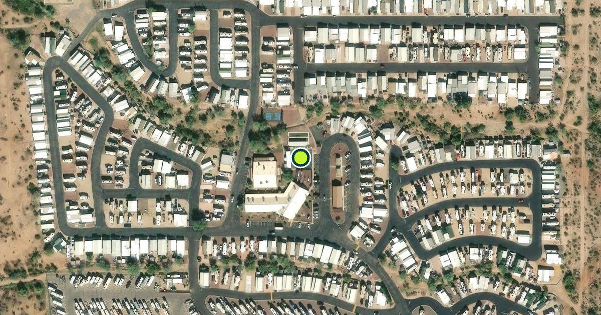 Satellite view of Maricopa County Pickleball Courts