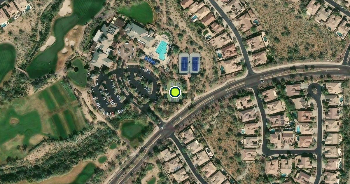 Satellite view of Maricopa County Pickleball Courts