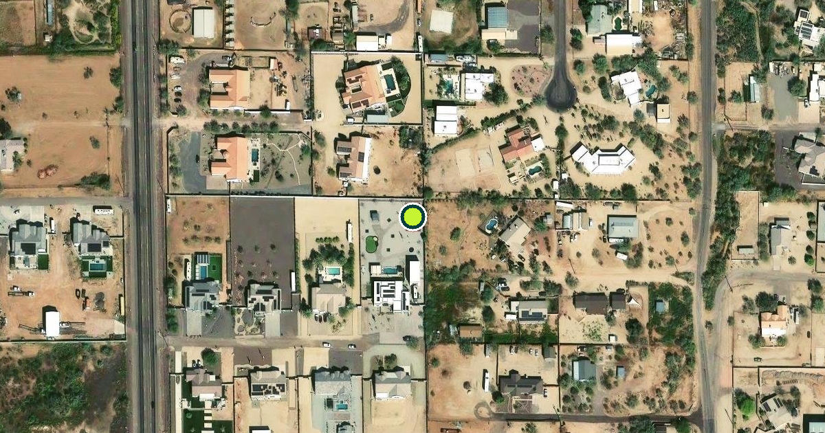 Satellite view of Maricopa County Pickleball Courts