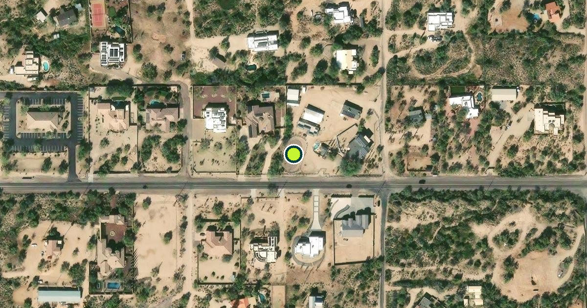 Satellite view of Maricopa County Pickleball Courts