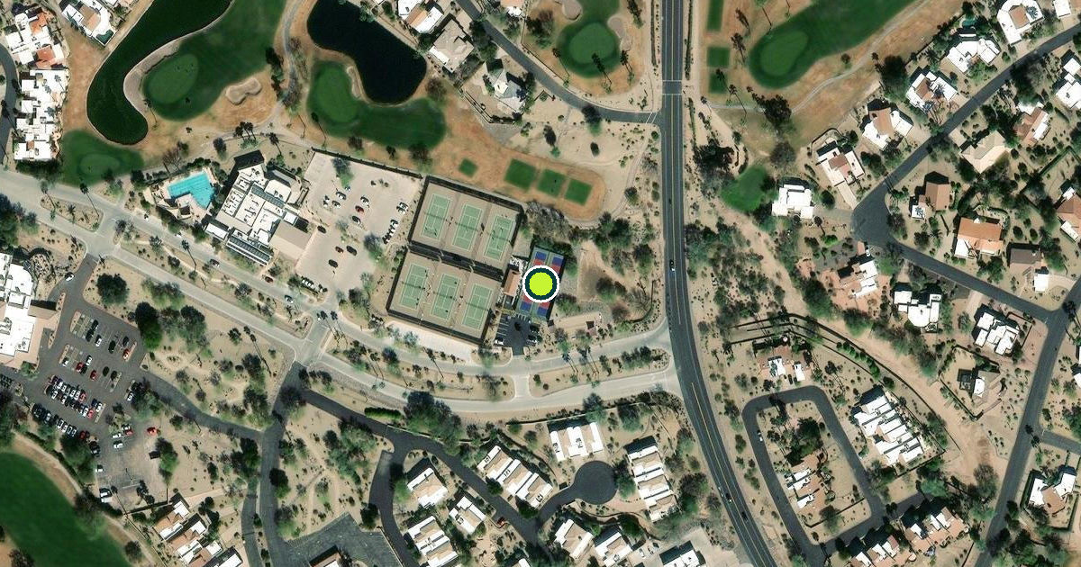 Satellite view of Maricopa County Pickleball Courts