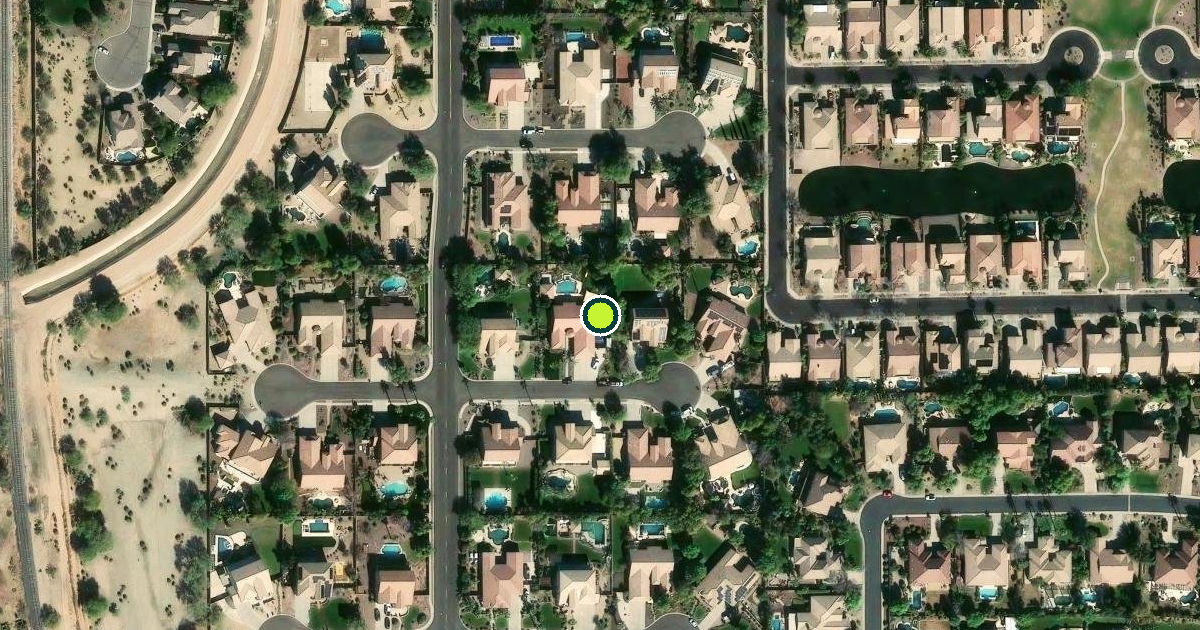 Satellite view of Maricopa County Pickleball Courts