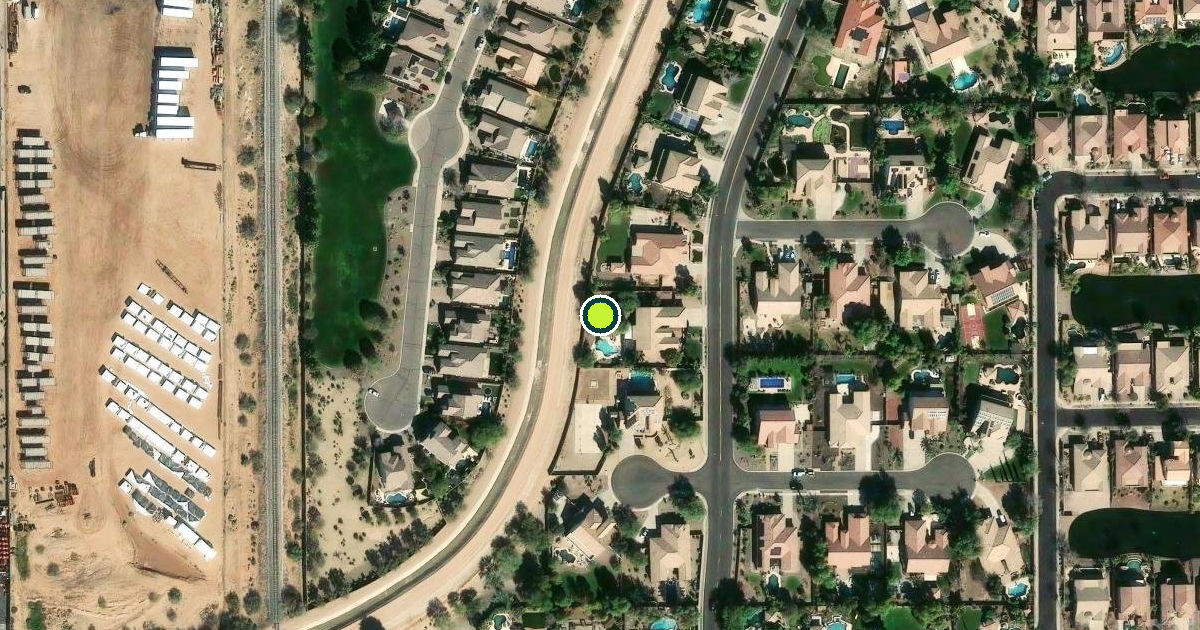 Satellite view of Maricopa County Pickleball Courts