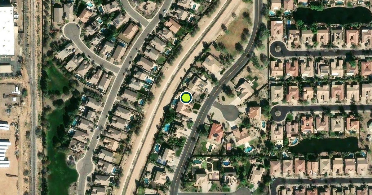 Satellite view of Maricopa County Pickleball Courts