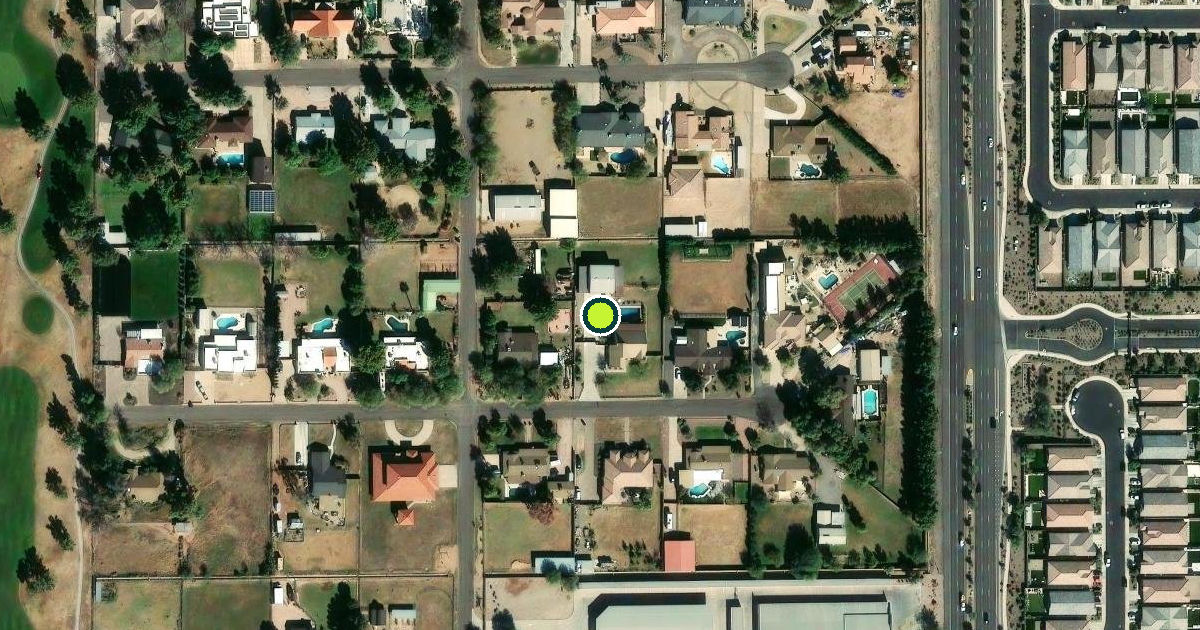 Satellite view of Maricopa County Pickleball Courts