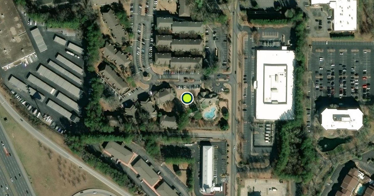 Satellite view of Marietta Pickleball Courts