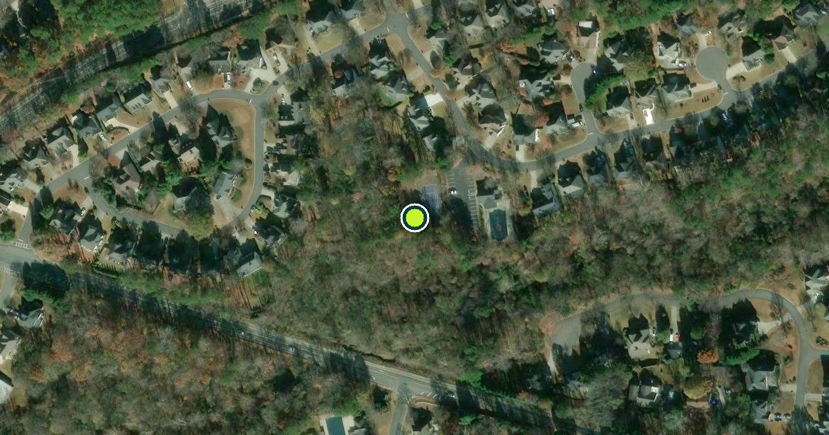 Satellite view of Marietta Pickleball Courts