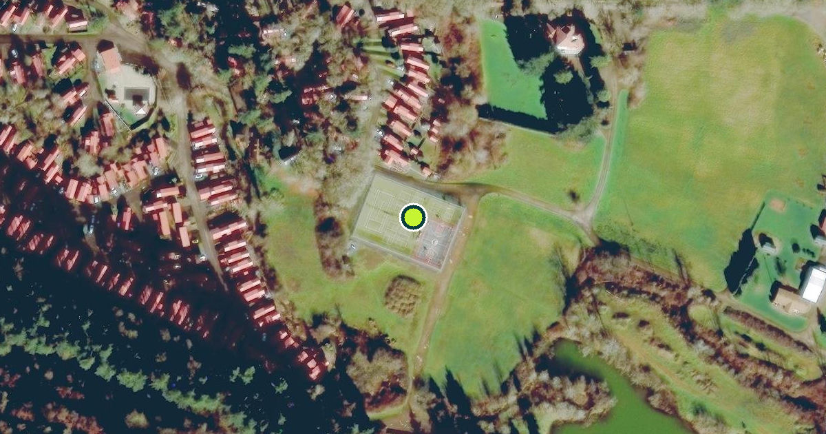 Satellite view of Marion County Pickleball Courts