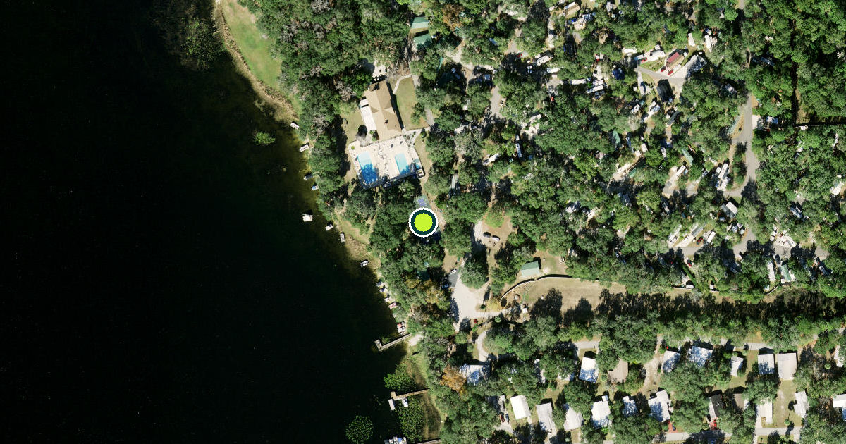 Satellite view of Marion County Pickleball Courts