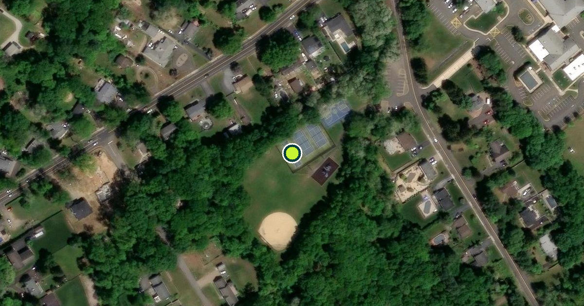 Satellite view of Marlboro Township Pickleball Courts