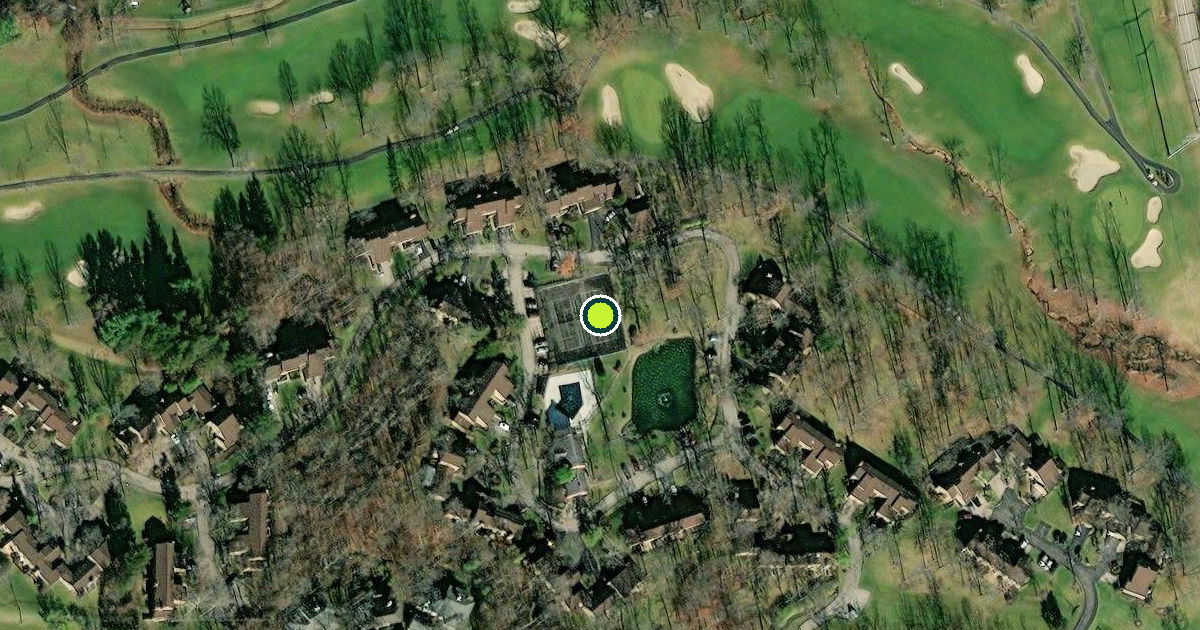 Satellite view of Mason Pickleball Courts