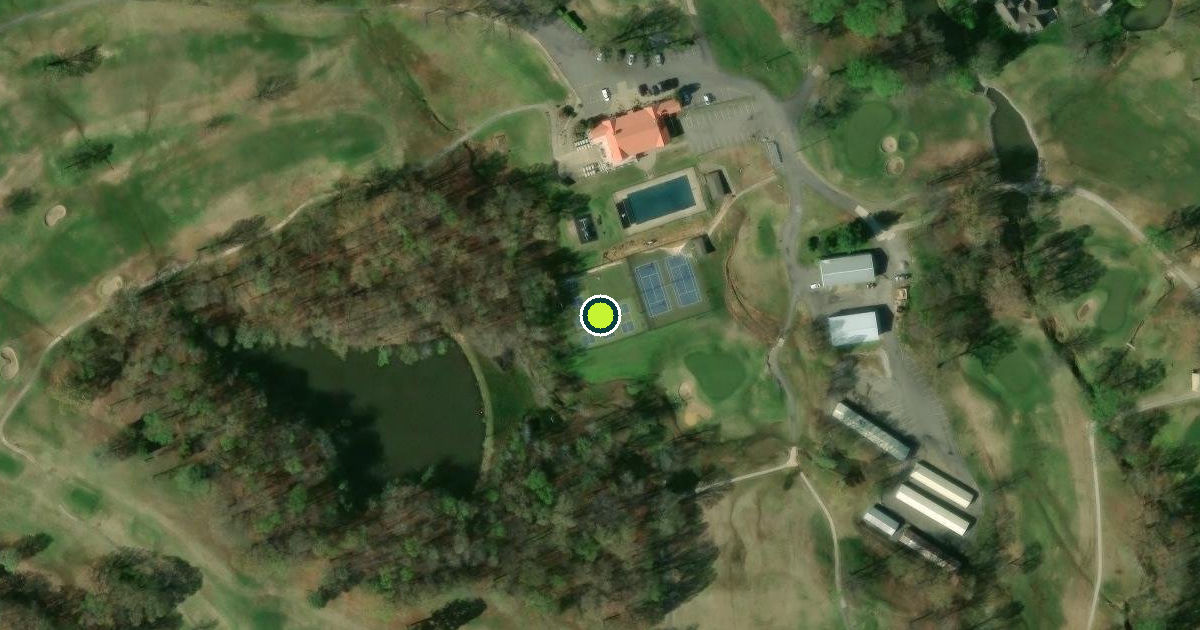 Satellite view of McCracken County Pickleball Courts