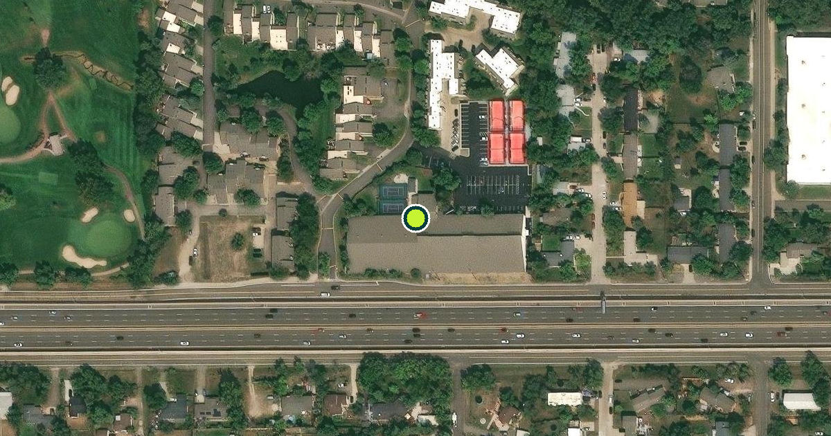 Satellite view of Meadow Creek Tennis and Fitness Club