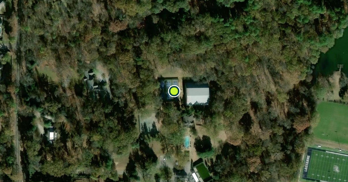 Satellite view of Memphis Pickleball Courts