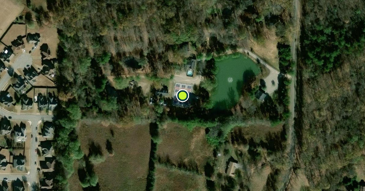 Satellite view of Memphis Pickleball Courts