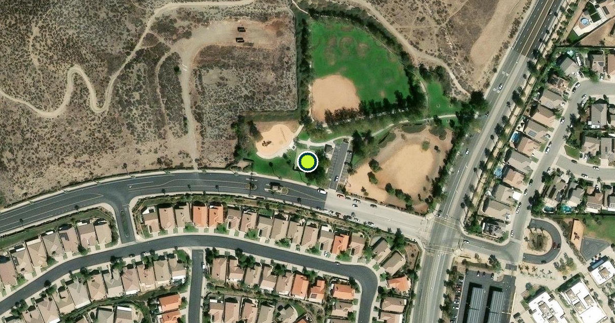 Satellite view of Menifee Pickleball Courts