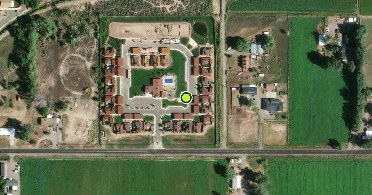 Satellite view of Mesa County Pickleball Courts