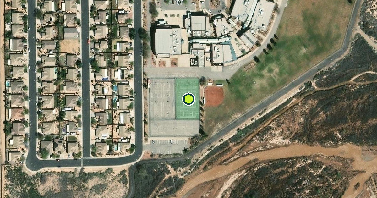 Satellite view of Mesquite Pickleball Courts
