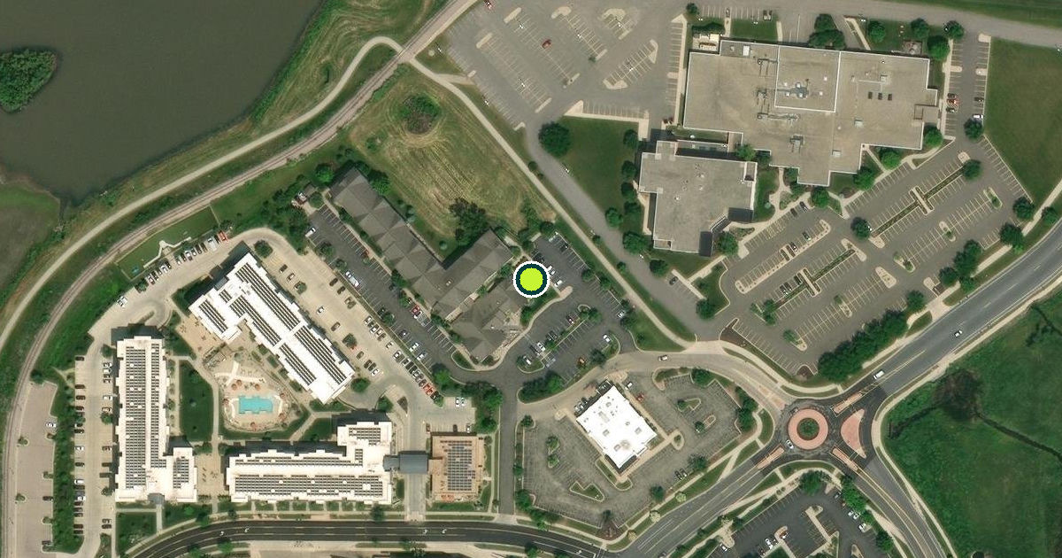 Satellite view of Middleton Pickleball Courts