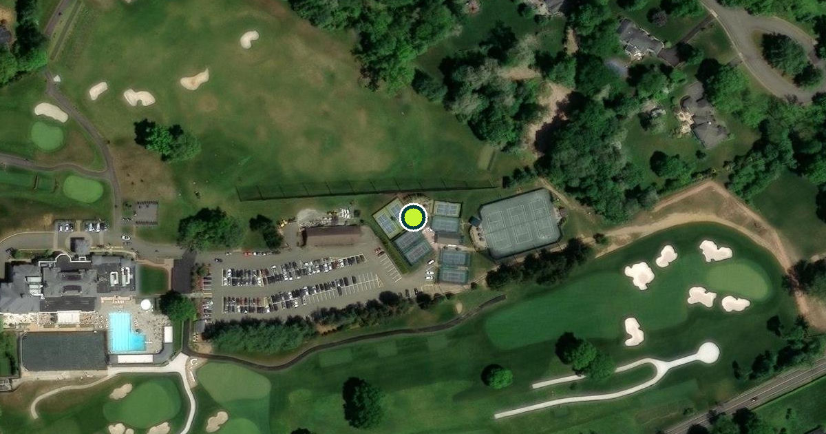 Satellite view of Middletown Township Pickleball Courts