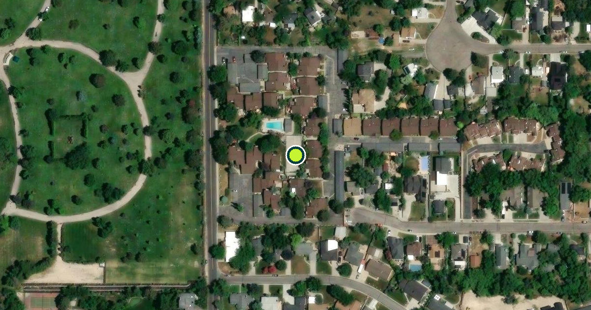 Satellite view of Millcreek Pickleball Courts