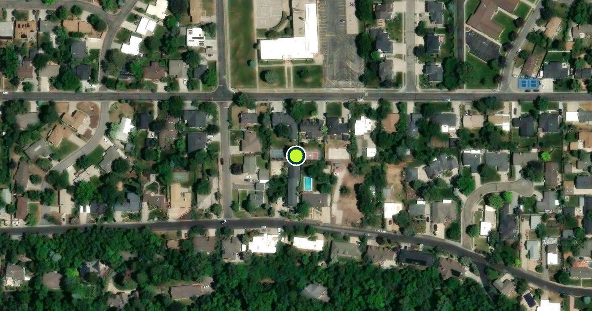 Satellite view of Millcreek Pickleball Courts
