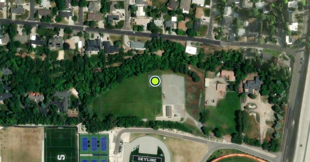Satellite view of Millcreek Pickleball Courts
