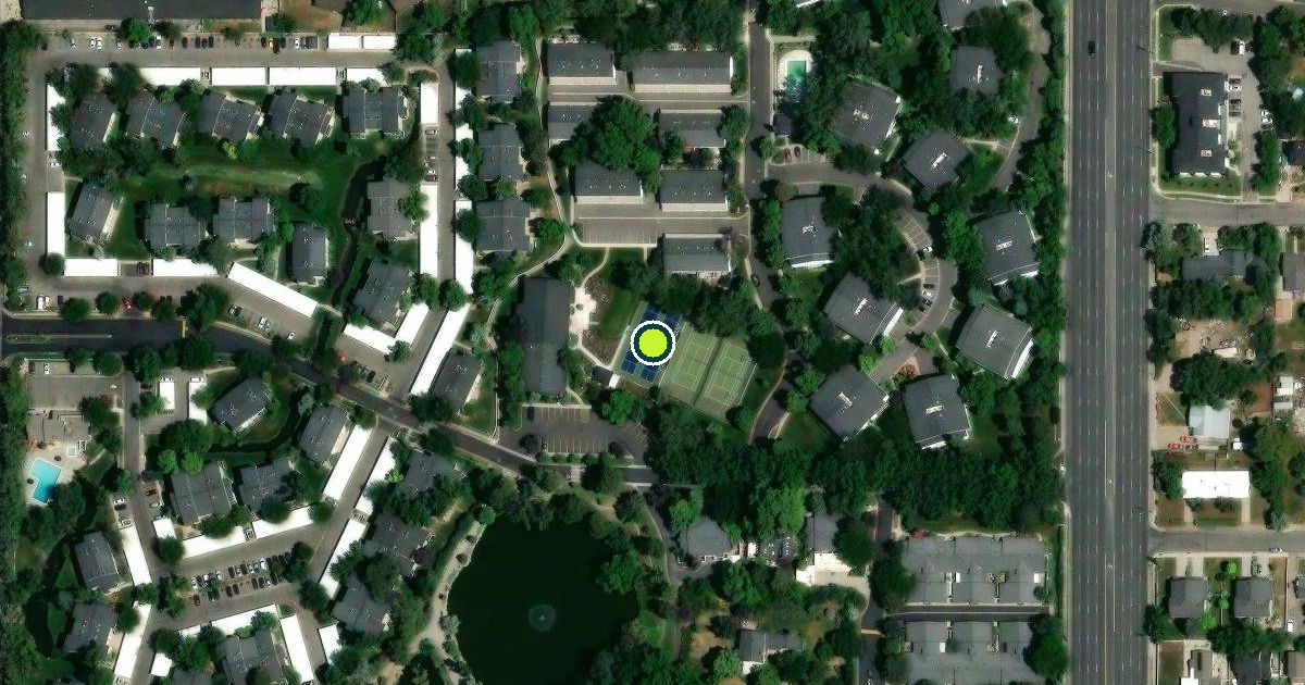 Satellite view of Millcreek Pickleball Courts
