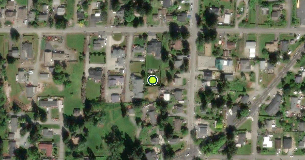 Satellite view of Milton Pickleball Courts