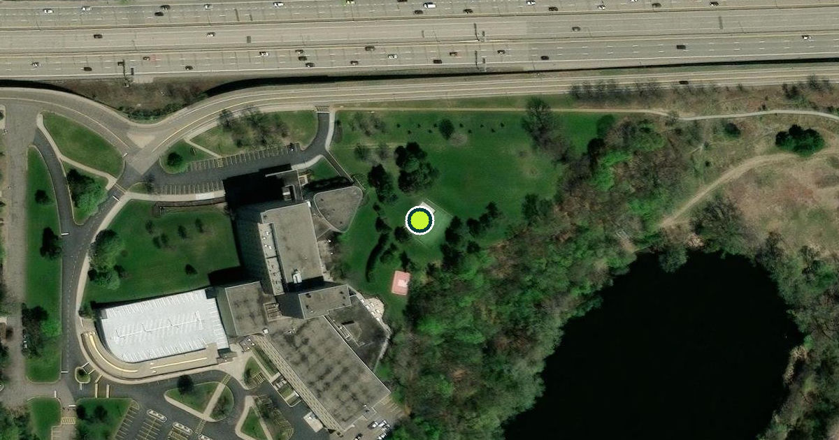 Satellite view of Minneapolis Pickleball Courts