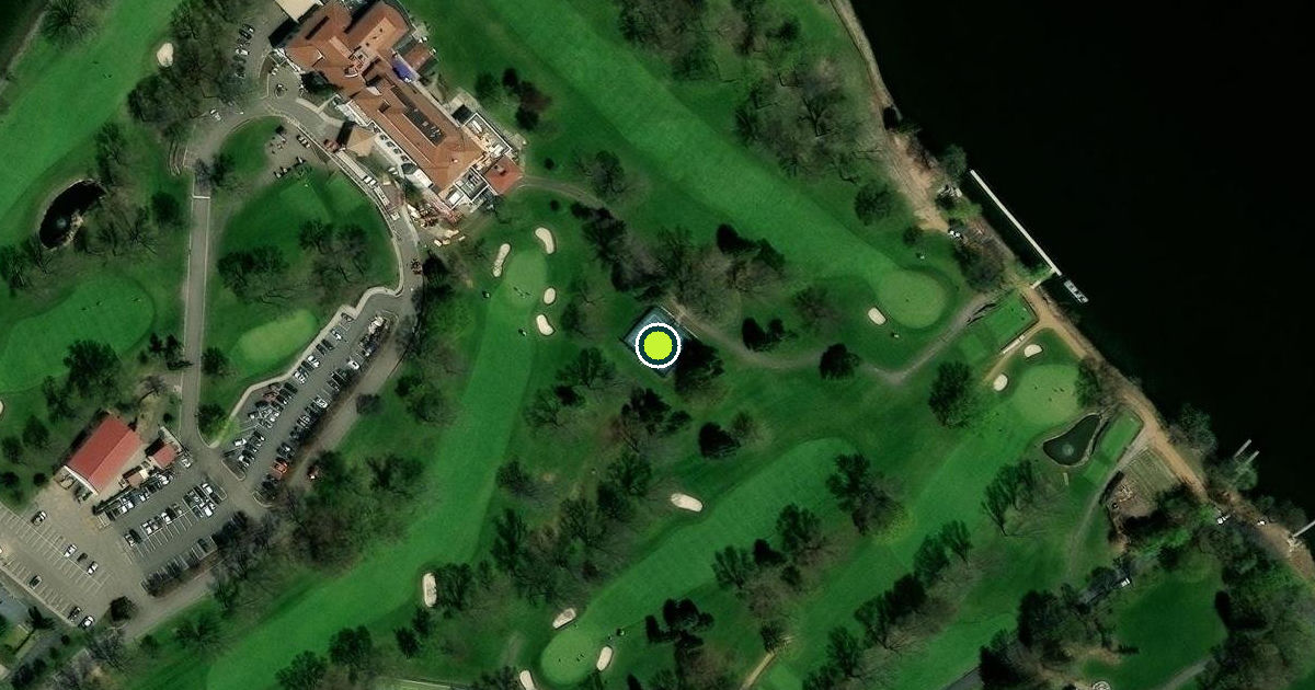 Satellite view of Minnetonka Beach Pickleball Courts