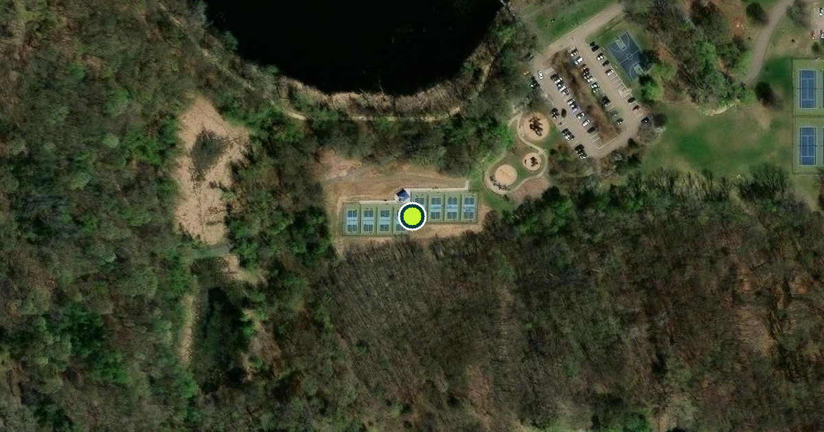 Satellite view of Minnetonka Pickleball Courts