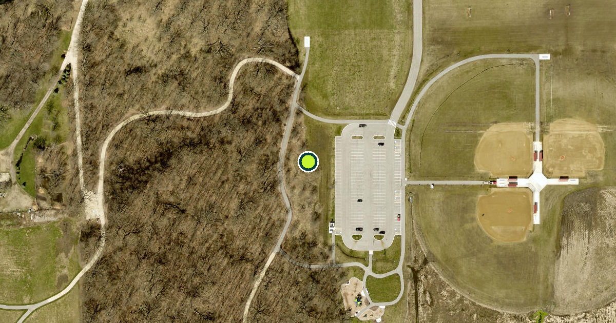Satellite view of Minooka Pickleball Courts