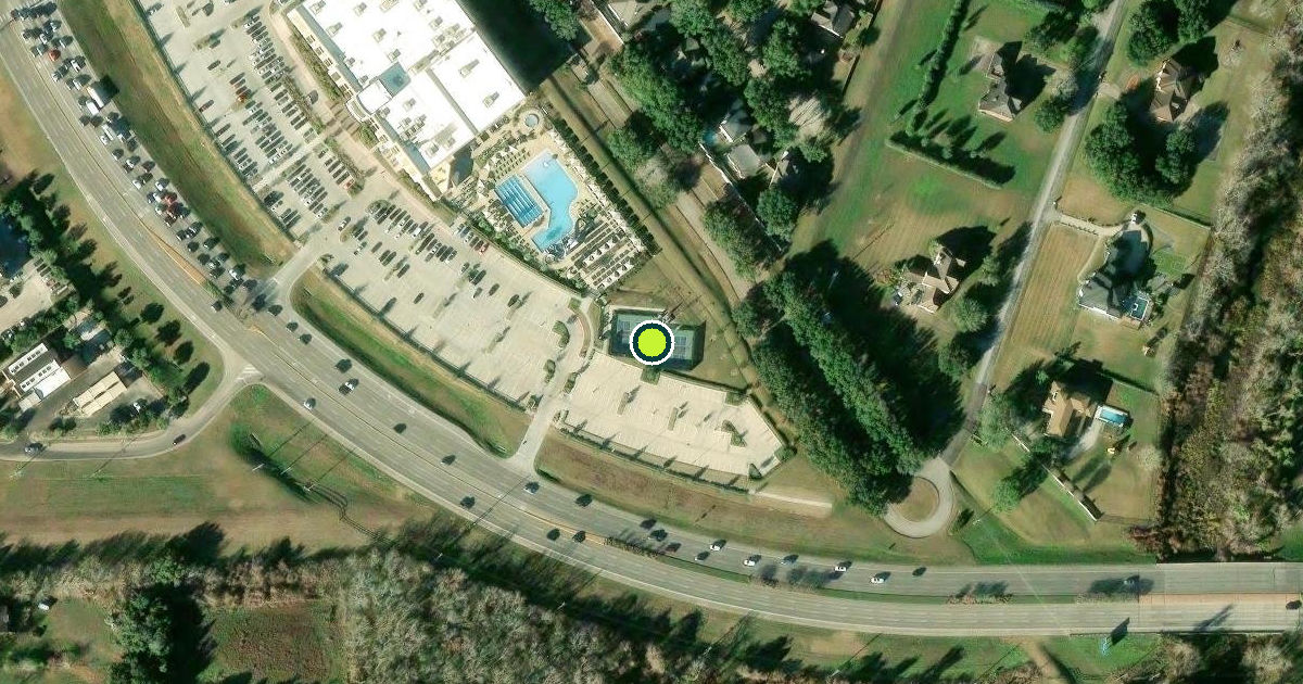 Satellite view of Missouri City Pickleball Courts