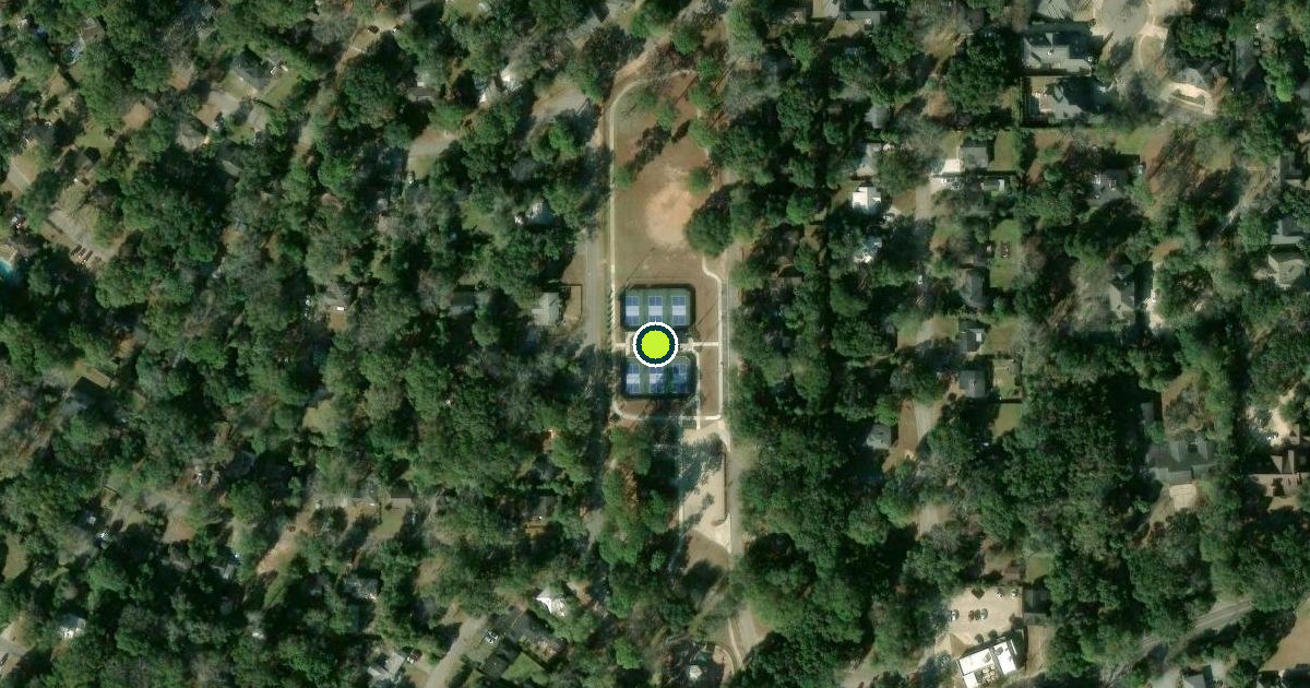 Satellite view of Mobile Pickleball Courts