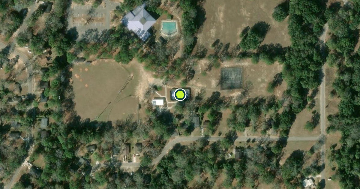 Satellite view of Mobile Pickleball Courts