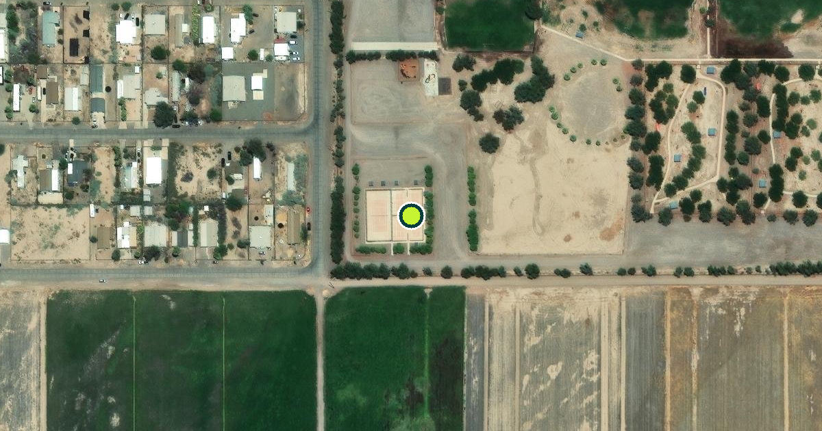Satellite view of Mohave County Pickleball Courts
