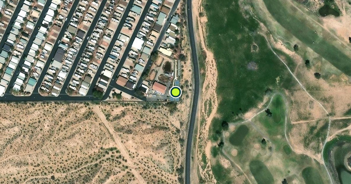 Satellite view of Mohave County Pickleball Courts