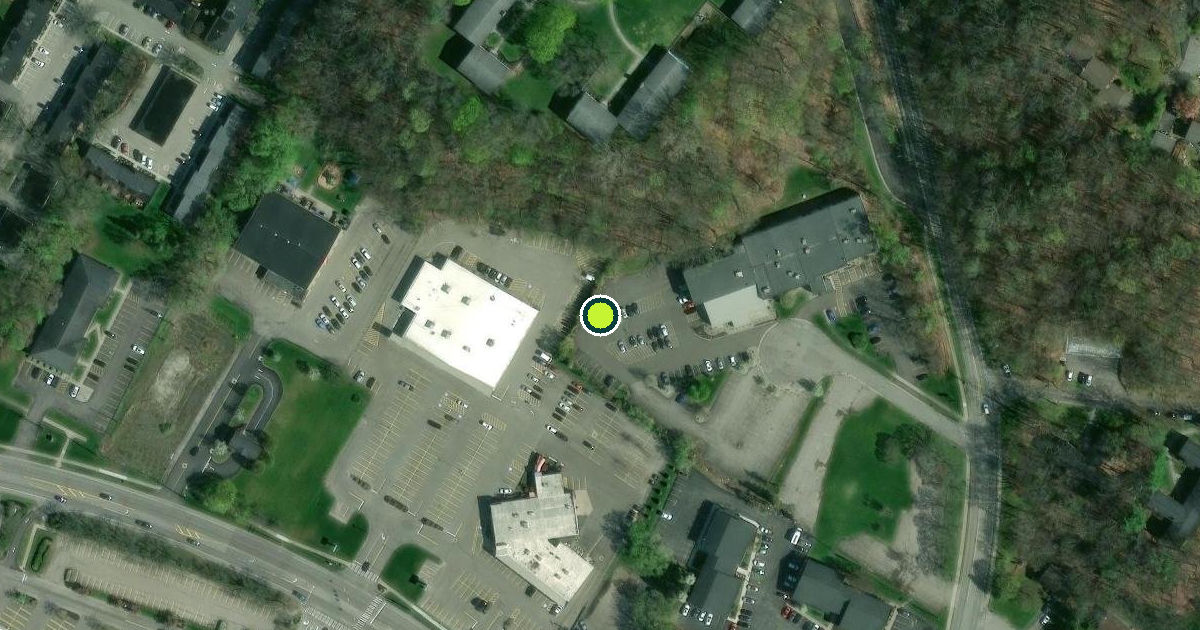 Satellite view of Monroe County Pickleball Courts