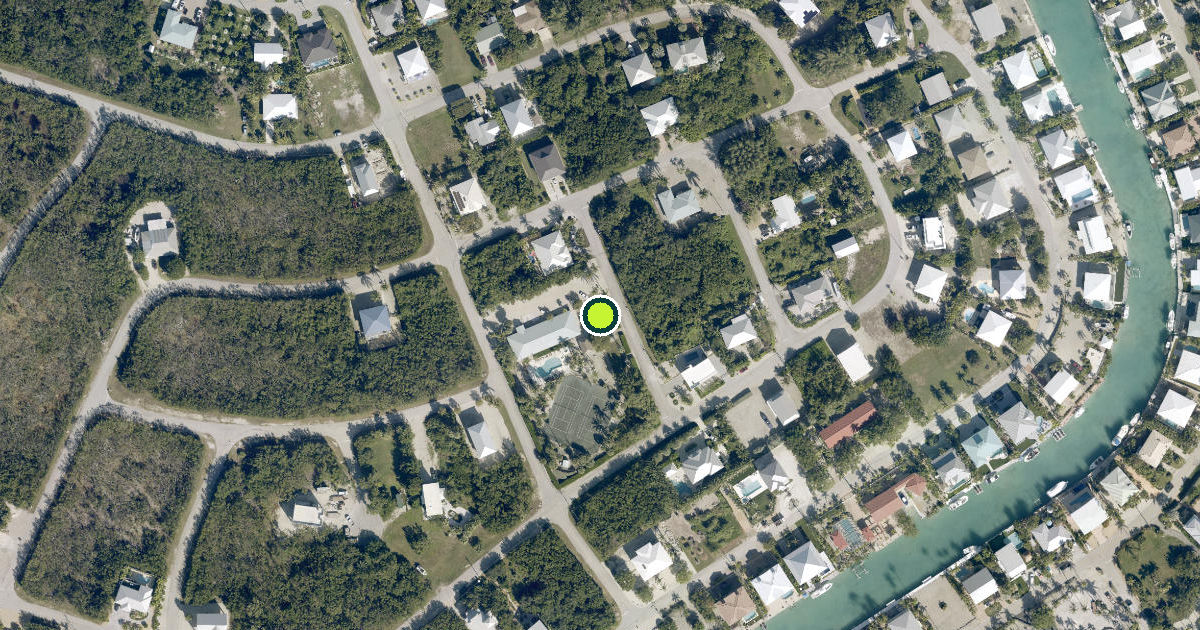 Satellite view of Monroe County Pickleball Courts