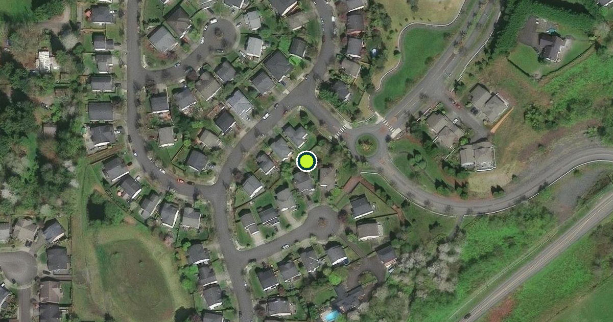 Satellite view of Monroe Pickleball Courts