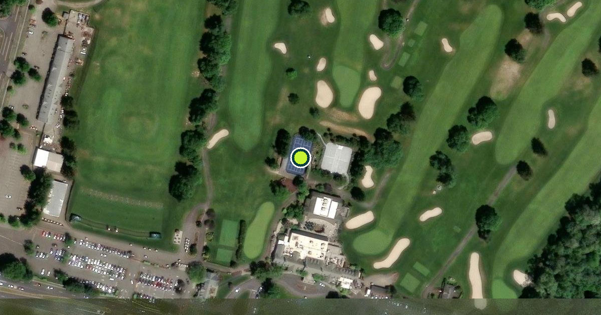 Satellite view of Monroe Township Pickleball Courts