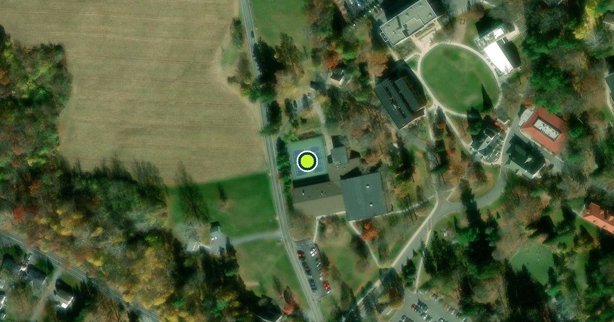Satellite view of Mont Alto Pickleball Courts