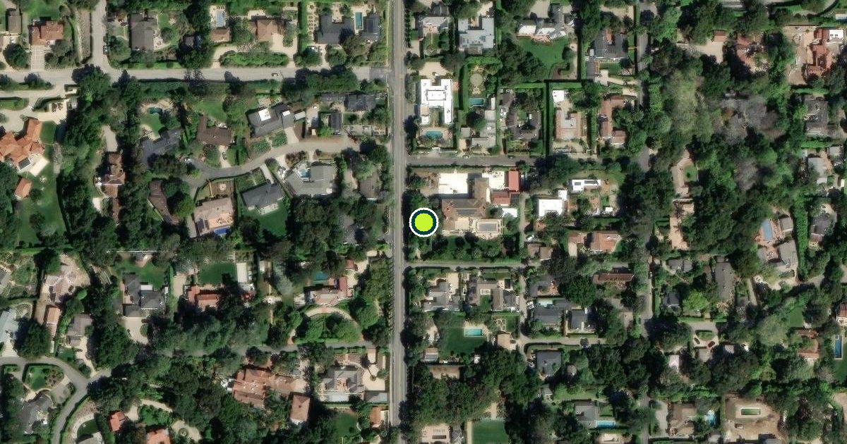 Satellite view of Montecito Pickleball Courts