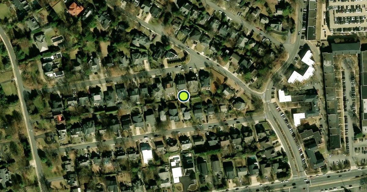 Satellite view of Montgomery County Pickleball Courts