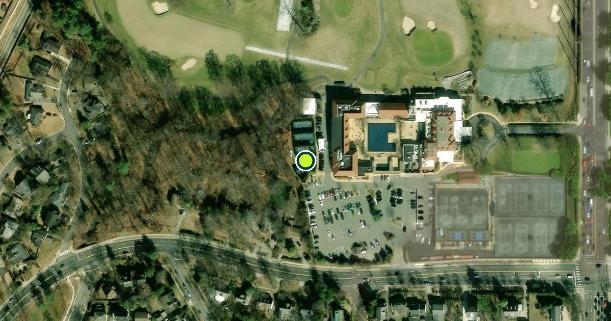 Satellite view of Montgomery County Pickleball Courts